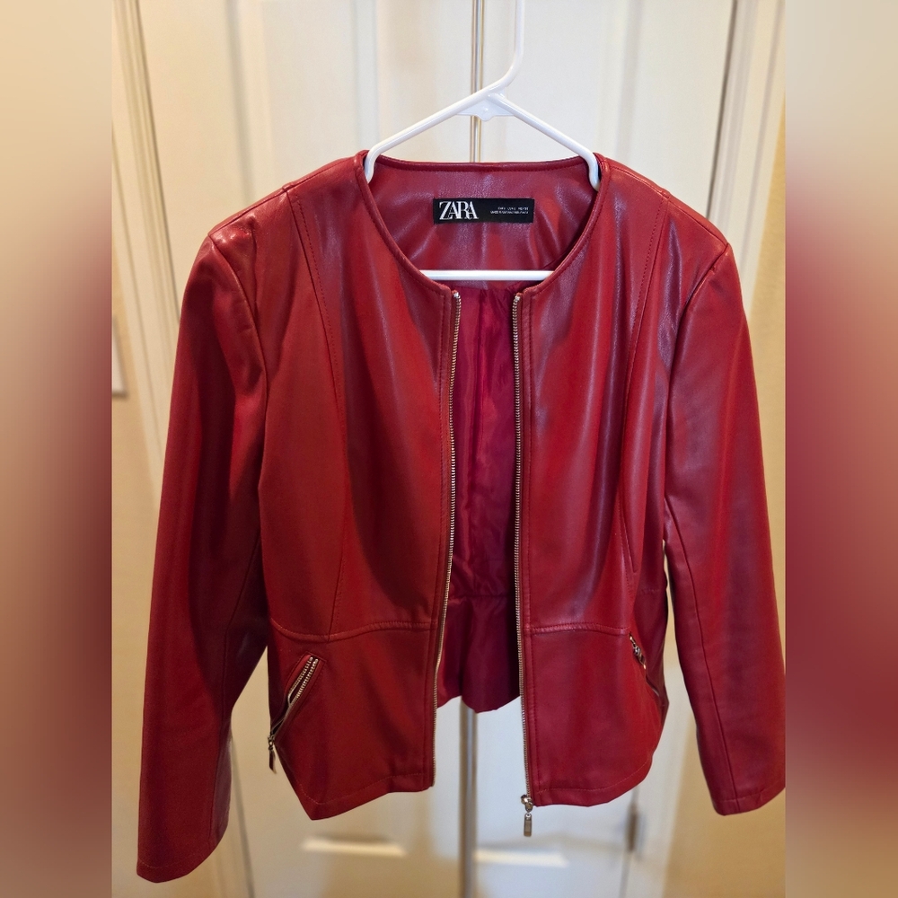 Zara Women's Red Jacket